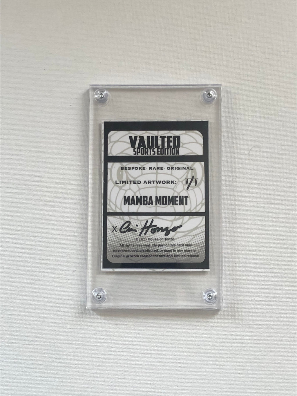 Mamba Moment Parralel Universe Prism Card