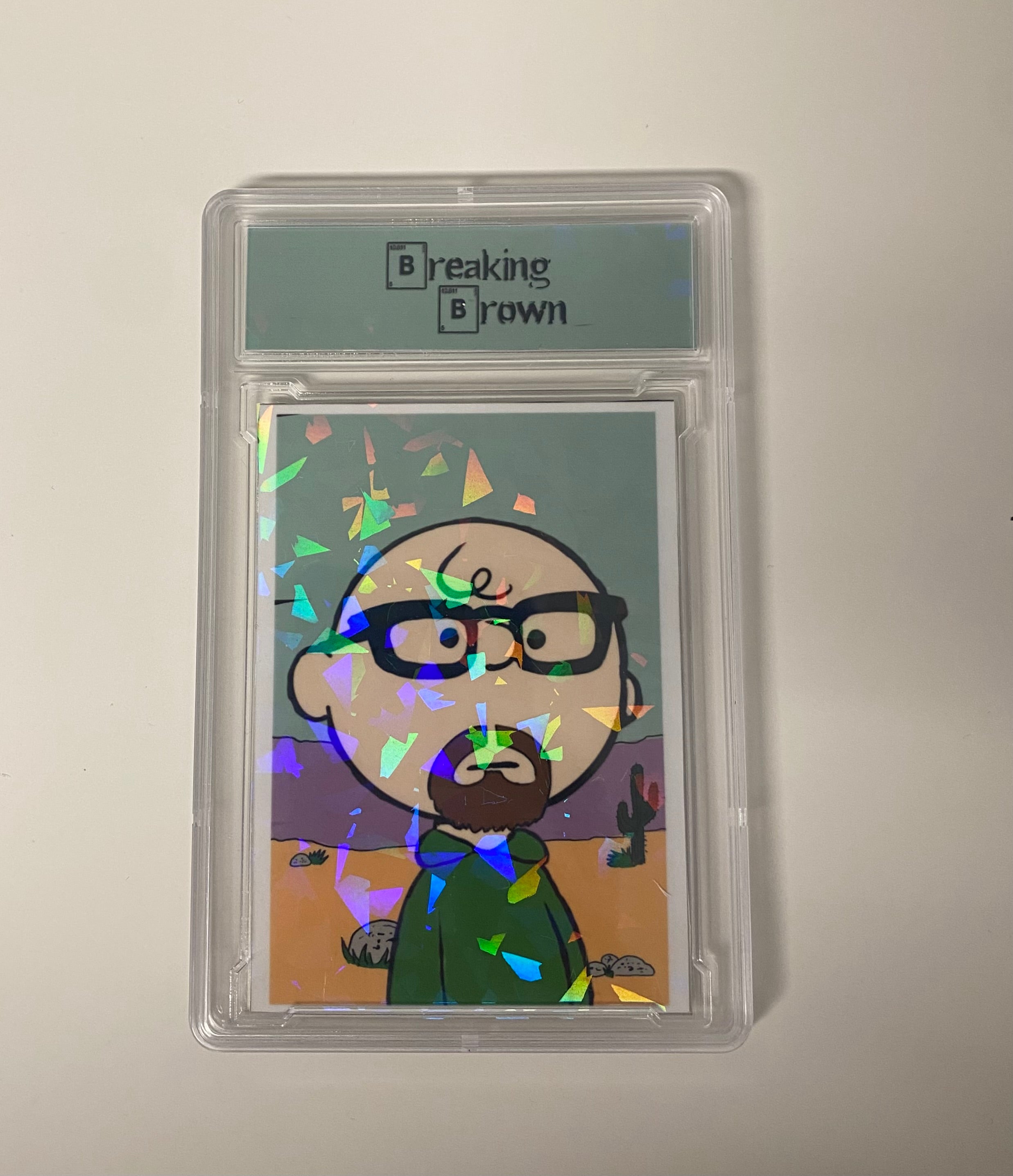 Breaking Brown Art card version A