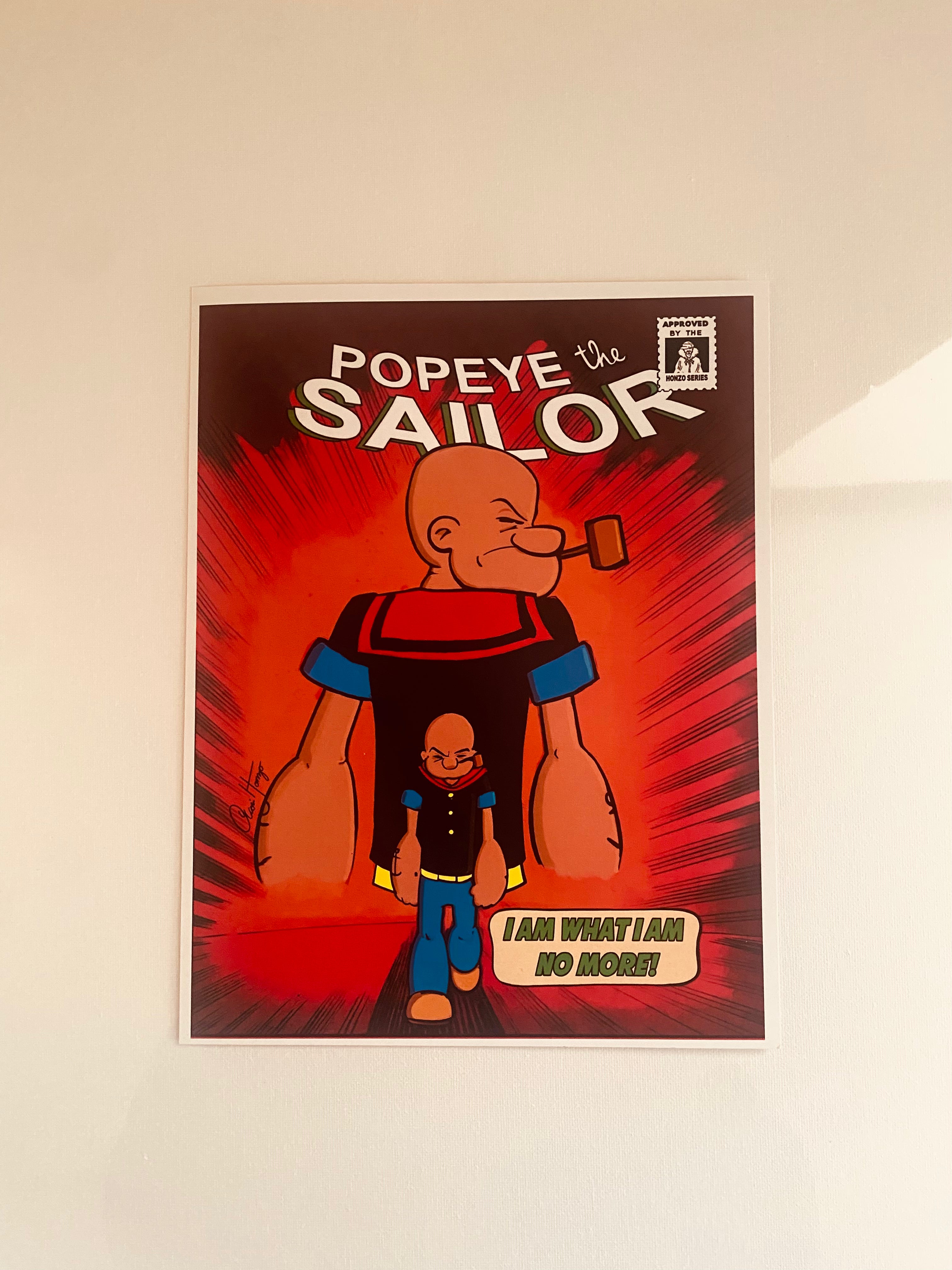 “I am what I am no more” 8.5 x 11 print