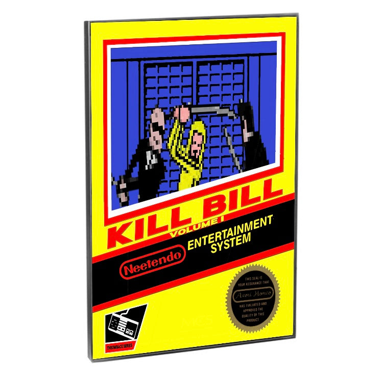 Kill Bill vol 1 limited 4x6 framed art print