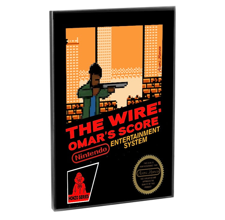 The Wire "Omar's Score" 4x6 limited print by Acori Honzo