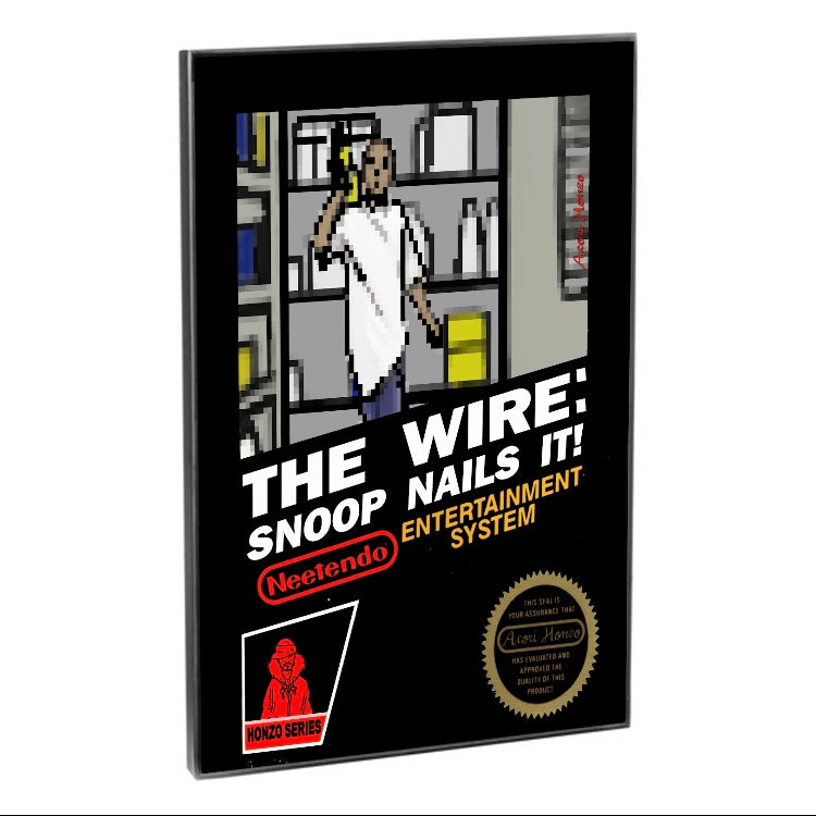 The Wire "Snoop Nails it" by Acori Honzo limited print
