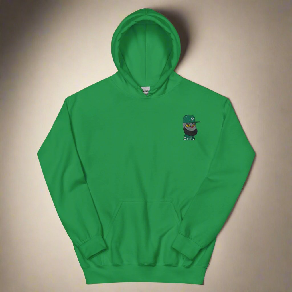 Philly Cat Home Team Embroidered Hoodie