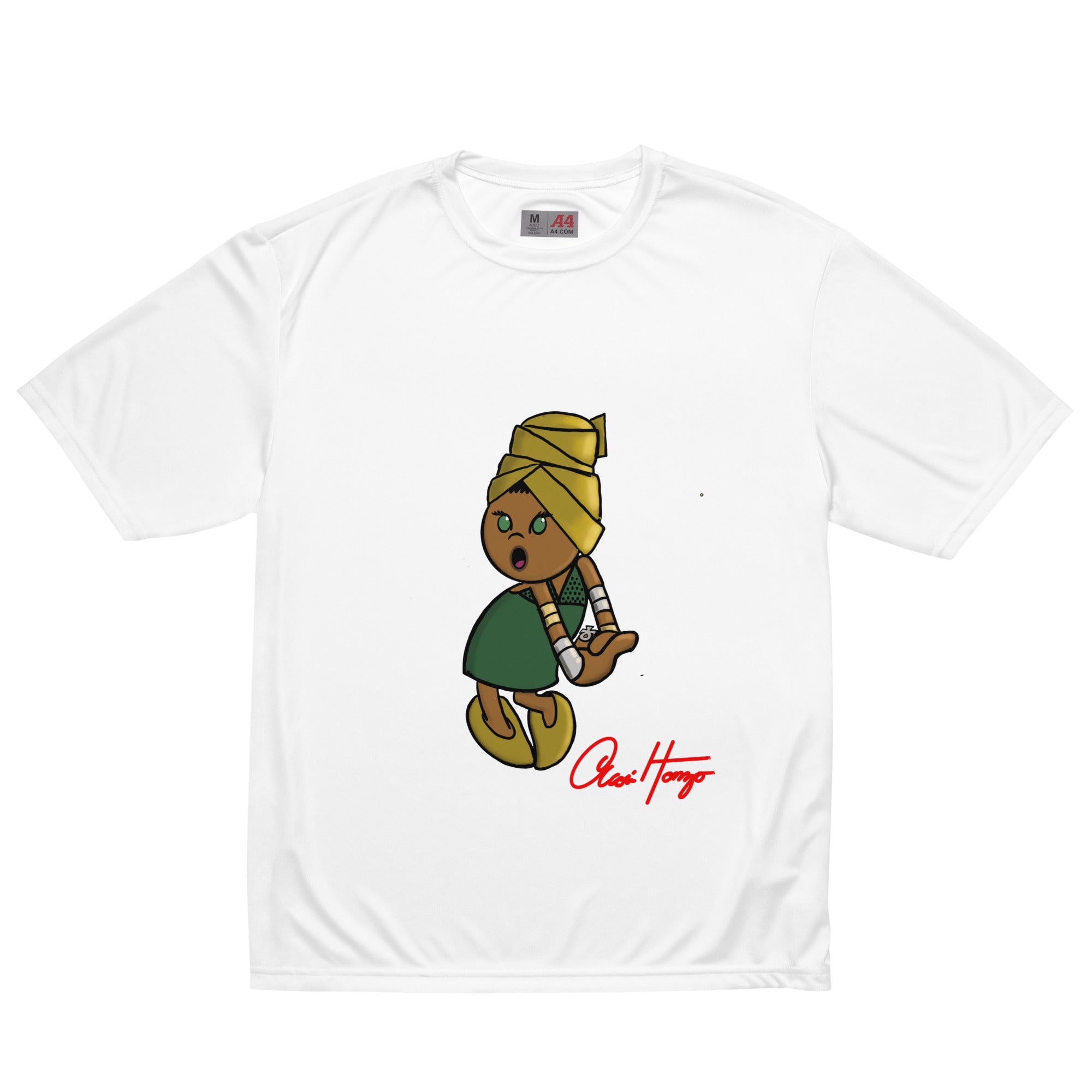 Unisex performance crew neck t-shirt