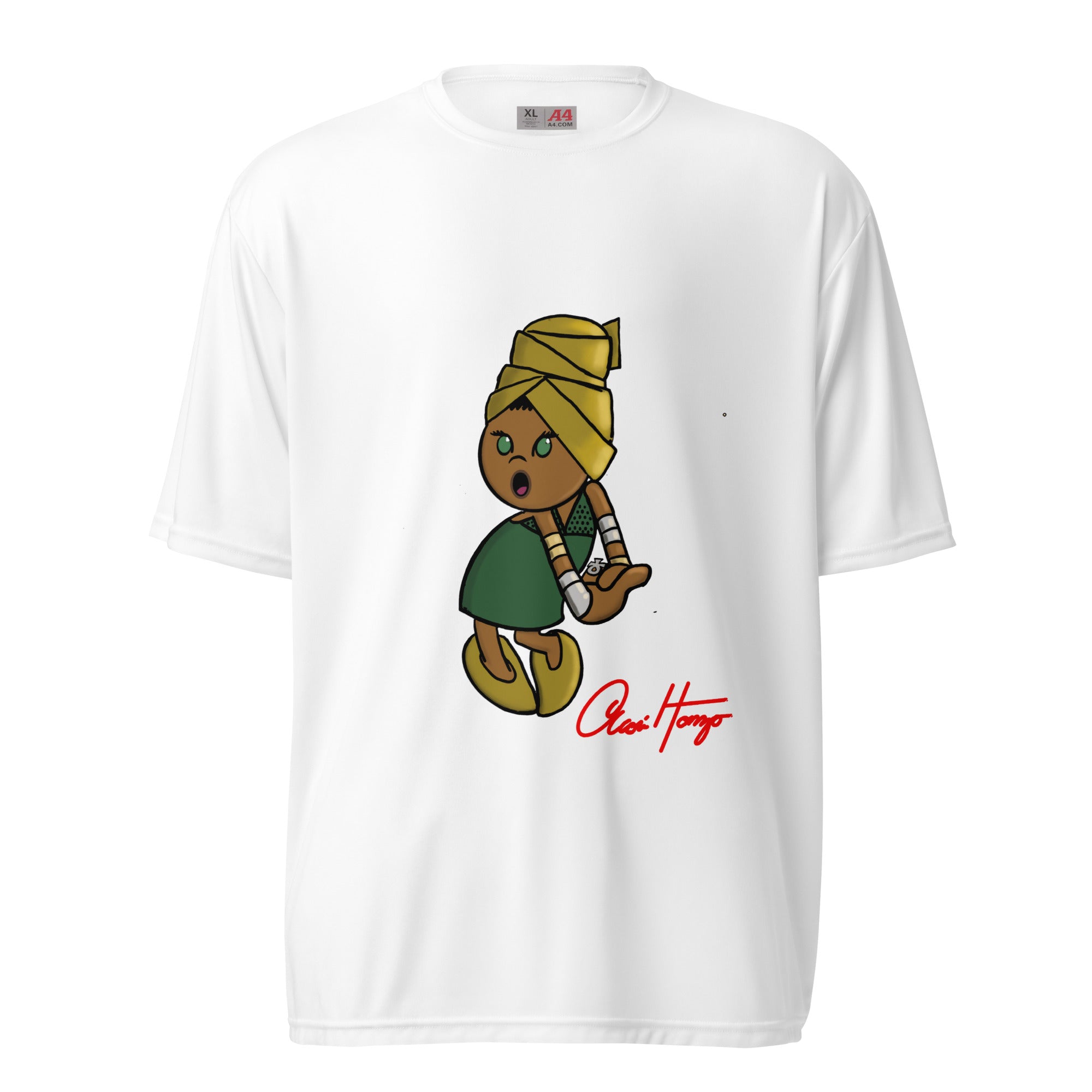 "She eats a lot of vegetables"  Unisex  crew neck t-shirt